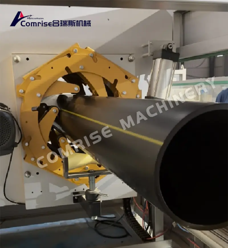 200-500 мм труби HDPE машини випробування завершено для задоволення клієнтів