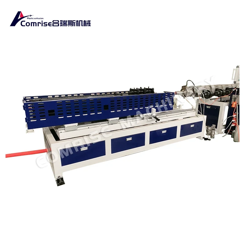 Plastic Single Wall Corrugated Pipe Making Machine Plastic Single Wall Corrugated Pipe Making Machine